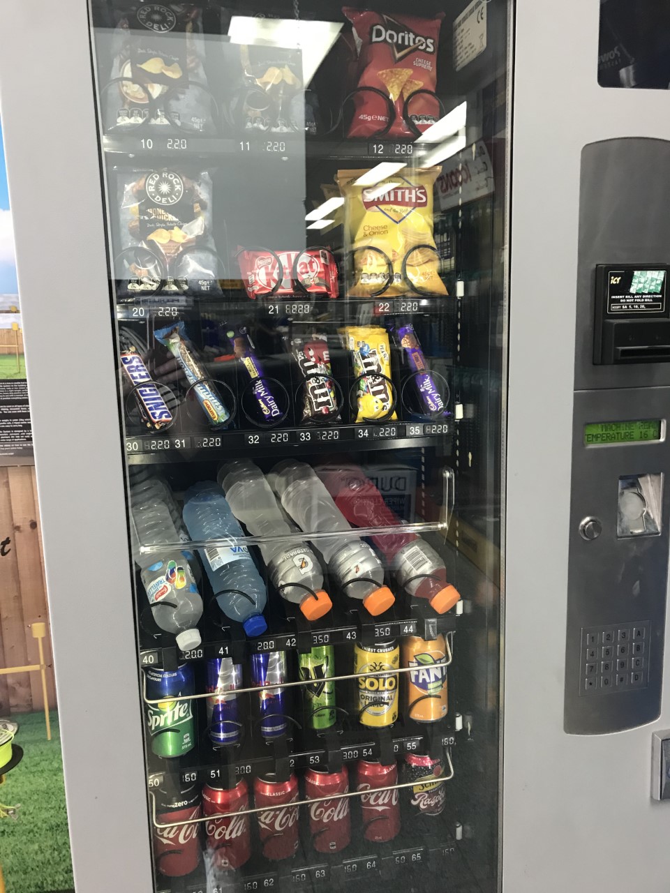 combo vending machines
